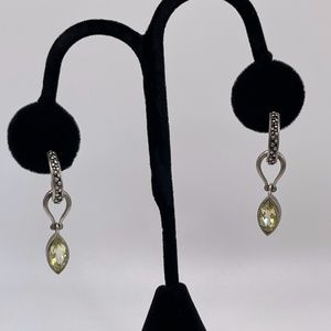 Michael Dawkins Sterling Silver Pendant Earrings